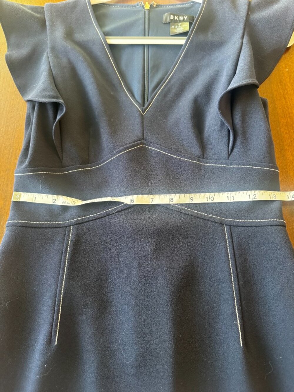 DKNY Dress, Navy in Size 4 - Picture 4 of 4
